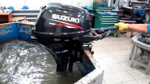 Мотор лодочный Suzuki DF20AL, б/у 2015 г.в.