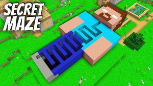 Я нашёл СЕКРЕТНЫЙ ЛАБИРИНТ внутри ХЕРОБРИНА в Майнкрафт ! Что ВНУТРИ ПРОКЛЯТОГО ЛАБИРИНТА ?