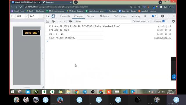 Day 29 part 3 Module 3 JS Array Date in Hindi 07 April 2023