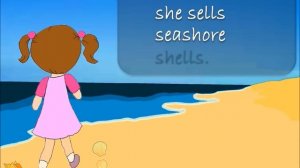 She Sells Seashells by the Seashore | Tongue Twisters