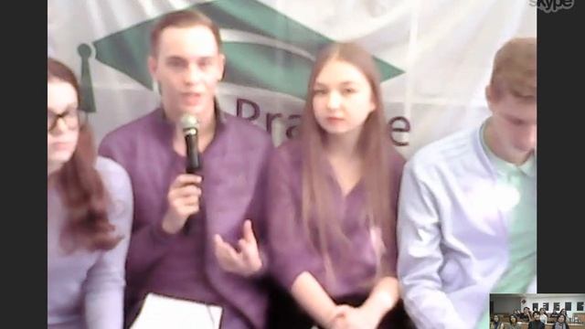 Телемост с Пражским образовательным центром (Prague Education Center), Чехия смотреть онлайн