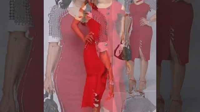 DIY ✂Красное платье / Red dress/ Идеи вечернего платья