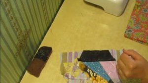 Как сшить кухонное полотенце своими руками.И снова лоскутки.