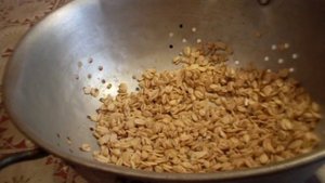 Как приготовить геркулес для рыбалки.