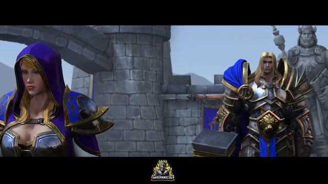 Arthas vs Mal'Ganis | Cinematic | Remastered Warcraft 3 Cutscene | FULL HD