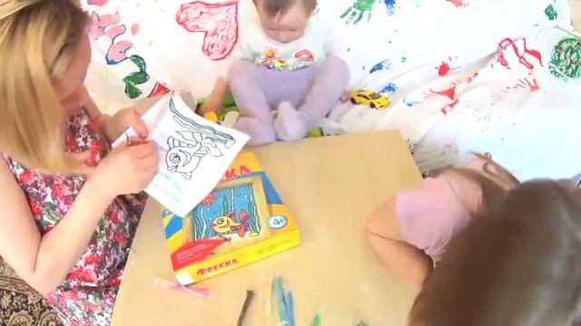 фреска из песка смотреть онлайн