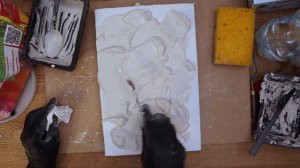Картина из гипса