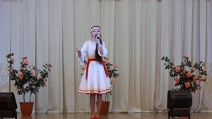 Федорова Виктория  песня на чувашском языке  "Чувашия"