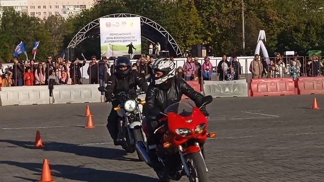 Мотоджимхана в Волжском: показательные выступления, мотородео, 15.10.2022
