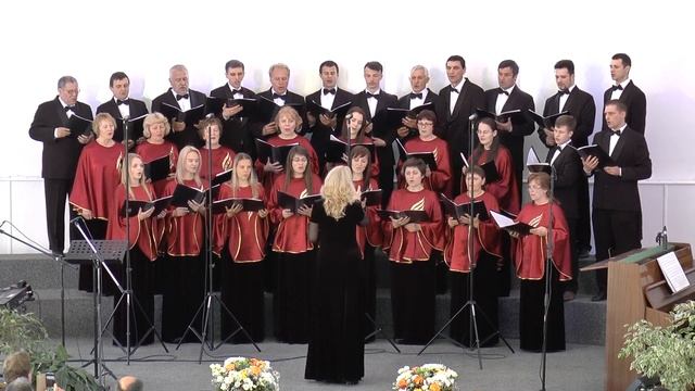 Хор "ADVENTUS" (г. Гомель) - "Аллилуйя, славьте Бога" смотреть онлайн