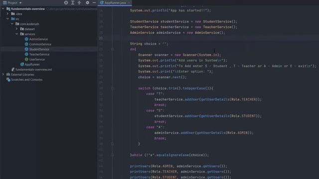 Java Fundamentals - Review