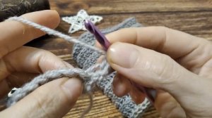 КАК СВЯЗАТЬ МУЖСКОЙ ШАРФ крючком. МК. / Crochet Scarf