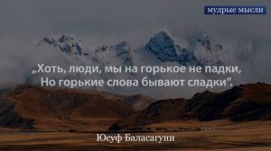 Юсуф Баласагуни | Красивые Цитаты и Алмазные Россыпи