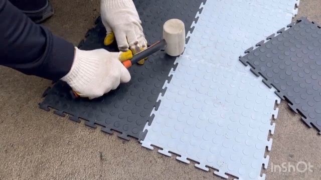 Производство модульной плитки ПВХ Akro-P