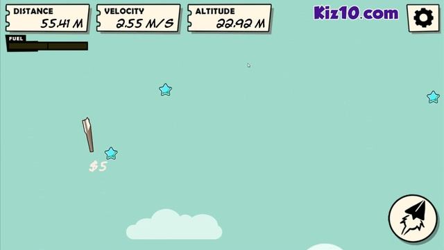PAPER FLIGHT GAME - free online distance game смотреть онлайн