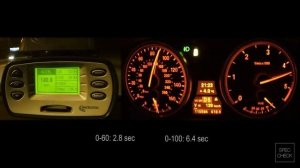 BMW X5 E70 35d stage 2 0-100 racelogic acceleration, 402m