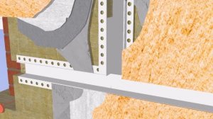 Профиль рустовочный 30х20 ПВХ 2,5 м