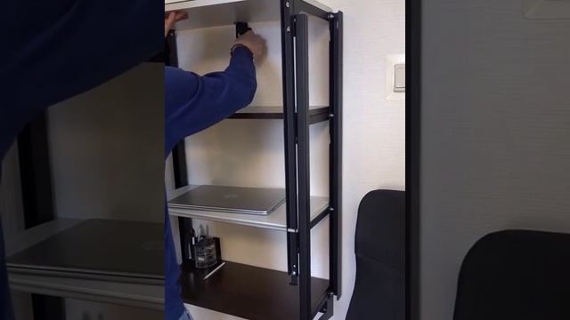 Стол превращается в стеллаж и обратно. Крутой трансформер с Алиэкспресс