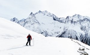 Первый снег, декабрь, спуск