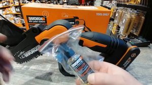 Пила цепная компактная worx wg 324e