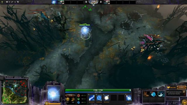Двойной отвод за тьму в Dota 2! смотреть онлайн