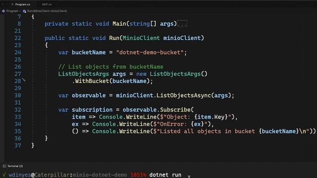 How To List Objects in MinIO Using .Net смотреть онлайн