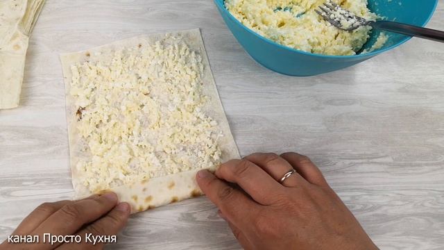 Минутная вкуснятина - трубочки из лаваша с сыром | Просто Кухня - Выпуск 185