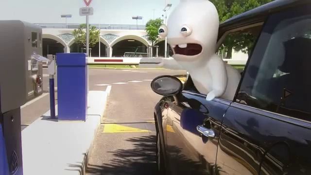 Les aventure des Lapin Crétin - Panique Dans Le Parking . смотреть онлайн