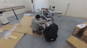 Шлифовальный станок JET JWDS-1836-M краткий обзор: распаковка, сборка и первый запуск