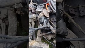 Запуск Nissan Micra K10 после ремонта карбюратора hitachi DCZ306