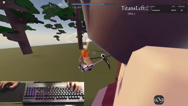 Handcam Solo | Untitled Attack on Titan [U:AOT Roblox] смотреть онлайн