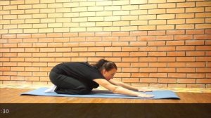 Кошечка, упражнение для спины.