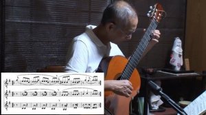 Carcassi Op59 First Part Andantino Mosso G Major