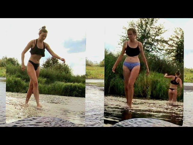 Часть 18. Разделись, освежились и снова в дорогу. Последний брод на пути домой.Поход в Припять 2020. смотреть онлайн