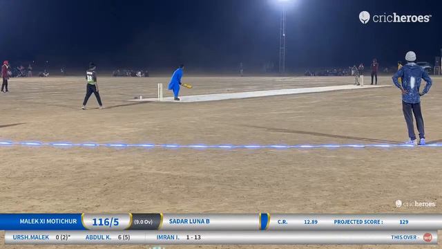 Live Cricket Match | Malek Xi Motichur vs Sadar luna b | 16-Feb-24 08:58 PM | Dargadvaad Night Cri…