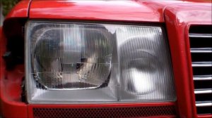 Mercedes W124 500e Hella Euro headlight installation