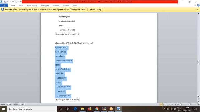 Kubernetes deployment and service files смотреть онлайн