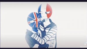 Лучший шип🗿💅💕 #франция #великобритания #врек #countryhumans