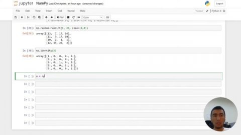 NumPy kutubxonasi bilan ishlash| Python