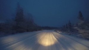 Белое безмолвие, северная дорога, мурманская область