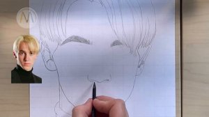 DRACO MALFOY / TOM FELTON / Drawing Characters from Harry Potter