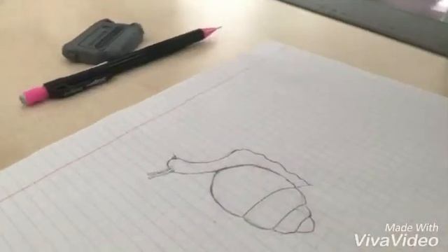 Как рисовать улитку ? смотреть онлайн