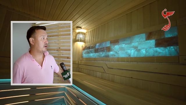 Сауна и декор потолка в зоне отдыха | Отзыв заказчика смотреть онлайн