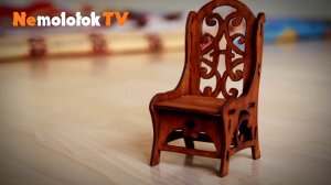 16. Вытачиваем кресло на детском станке PlayMat - кукольная мебель
