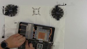 PALIT 1080ti ЗАМЕНА ВЕНТИЛЯТОРОВ GAME ROCK edition