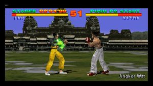 Tekken 1 | Law | Story mode Epsxe | Best Graphics | wide-screen | FHD Gameplay.