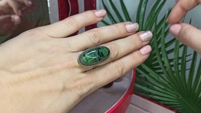 Серебряные кольца с камнями от Виктории Коктебель (27)