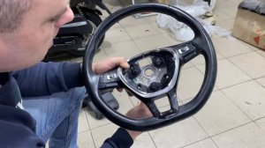 Как снять подушку безопасности Фольксваген