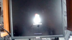 Чёрный экран Windows 7
