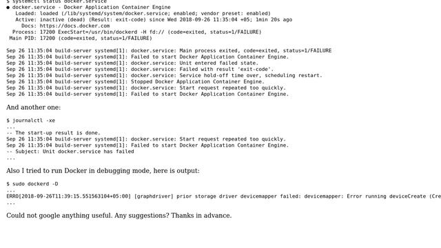 Docker doesn't work on Ubuntu 16.04 in VirtualBox guest смотреть онлайн